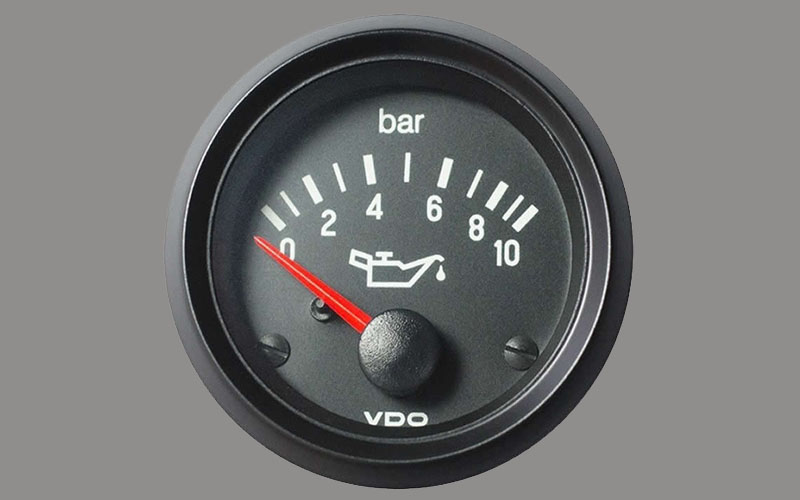Vision Engine oil pressure 10Bar Gauge